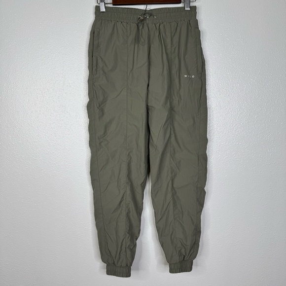 Wilo the Label Parachute Pants in Sage Green Size Xsmall - Picture 2 of 7